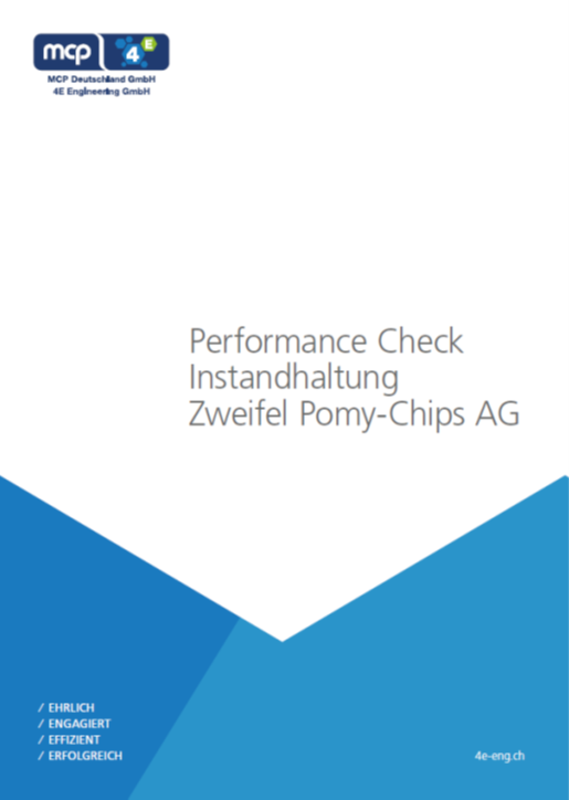Factsheet: Performance Check Instandhaltung Zweifel Pomy-Chips AG