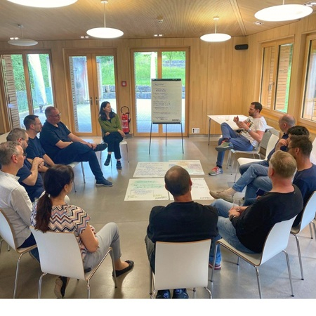 Team-Workshop and Grill-Event